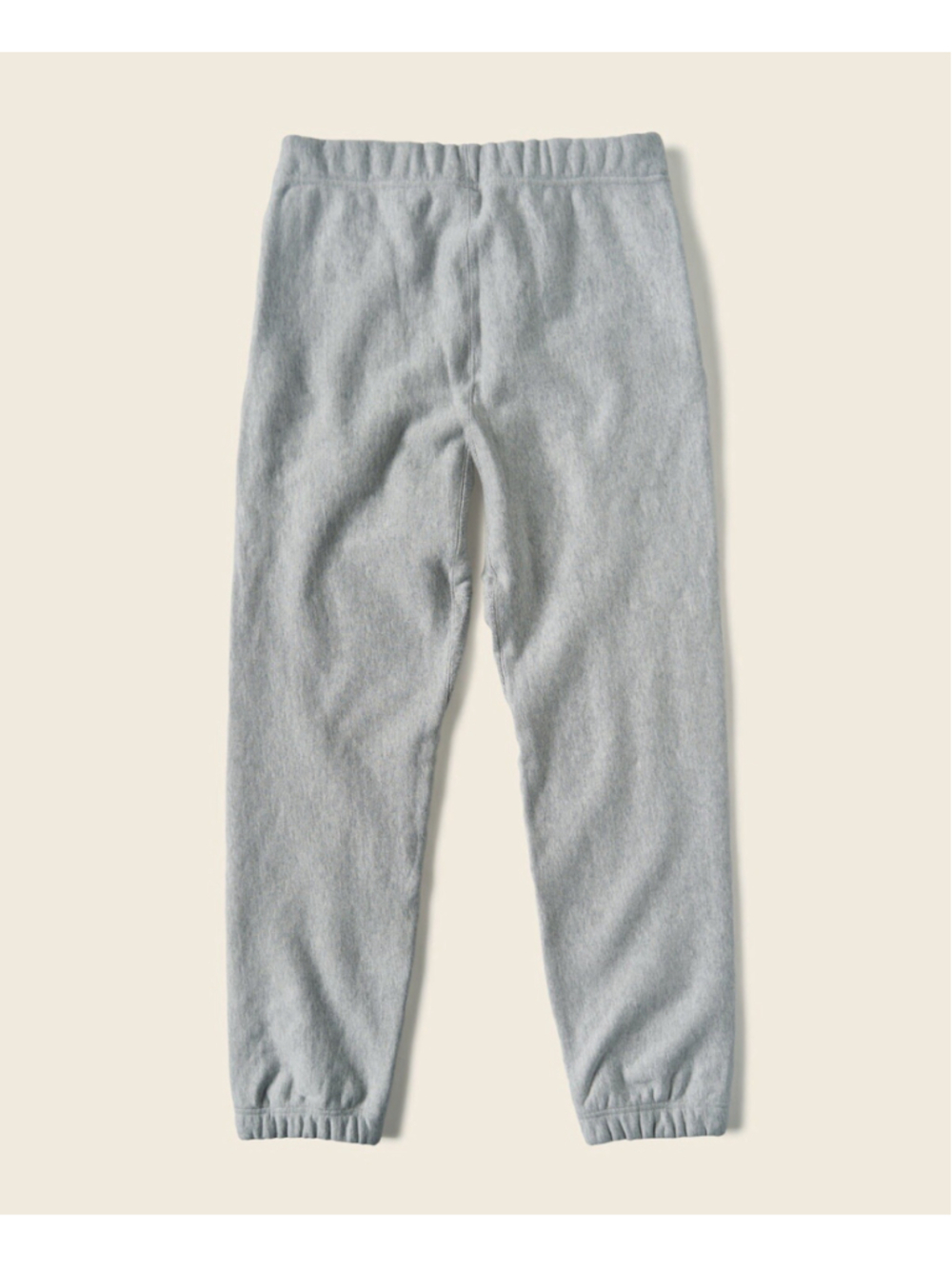 1950s 20.5 oz L Terry Cloth Reverse Weave Sweatpants Gray Bronson USA SHIP.